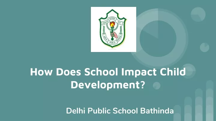 how does school impact child development