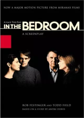 ✔pdf⚡  In the Bedroom: A Screenplay