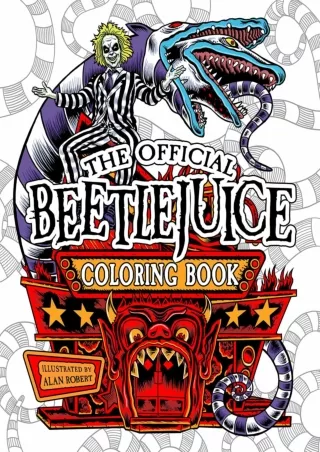 read❤ Beetlejuice: The Official Coloring Book