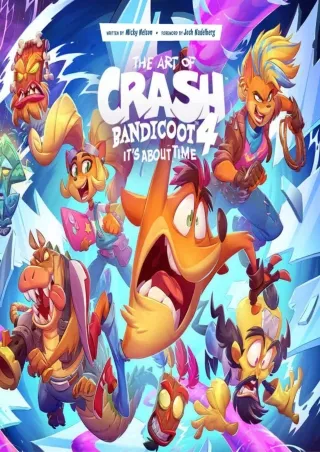 ⚡read❤ The Art of Crash Bandicoot 4: It's About Time