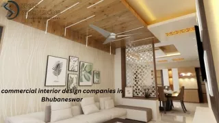 Top Commercial Interior Design Companies in Bhubaneswar - SpireDimensions