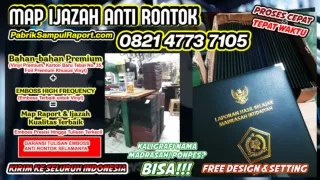 0821-4773-7105 Map Raport Paud Sampul Ijazah di Klaten