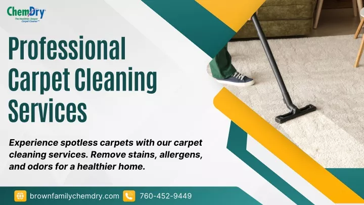 professional carpet cleaning services