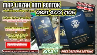 0821-4773-7105 Pesan Sampul Raport Map Ijazah di Kota Bandung