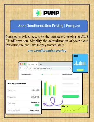 pump co provides access to the unmatched pricing