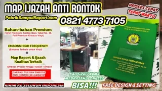 0821-4773-7105 Produsen Map Raport Sampul Ijazah di Kota Cilegon