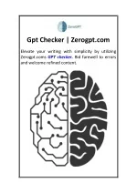 Gpt Checker  Zerogpt.com - slide 1