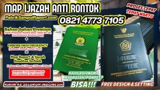 0821-4773-7105 Pusat Map Raport Sampul Ijazah di Kota Denpasar