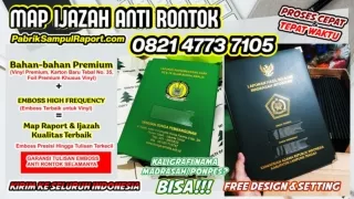 0821-4773-7105 Vendor Map Raport Sampul Ijazah di Kota Depok