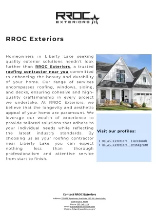 RROC Exteriors