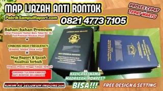 0821-4773-7105 Map Raport Plastik Sampul Ijazah di Kota Padang Sidempuan