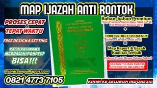 0821-4773-7105 Map Plastik Untuk Raport Sampul Ijazah di Kota Palangka Raya