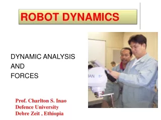 Prof Charlton Lagrangian dynamics used in robotics