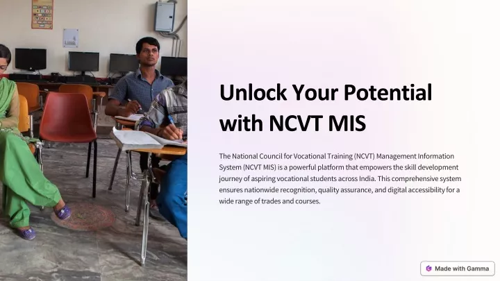 unlock your potential with ncvt mis