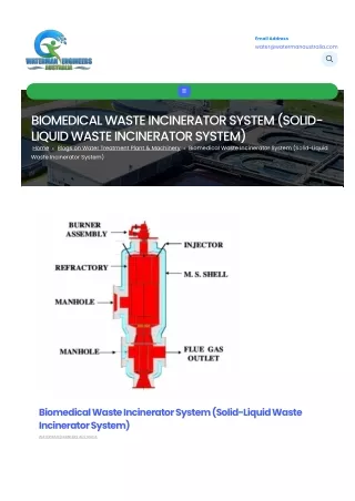 INCINERATOR SYSTEM MANUFACTURER FOR HAZARDOUS WASTE