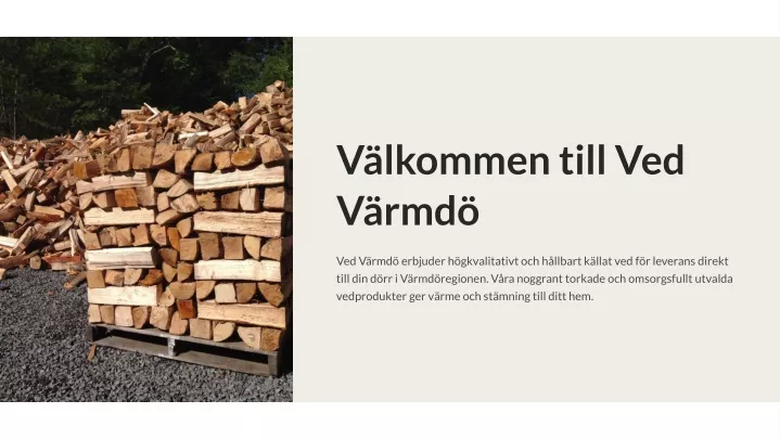 PPT - Valkommen-till-Ved-Varmdo PowerPoint Presentation, Free Download ...