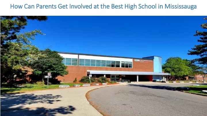 how can parents get involved at the best high