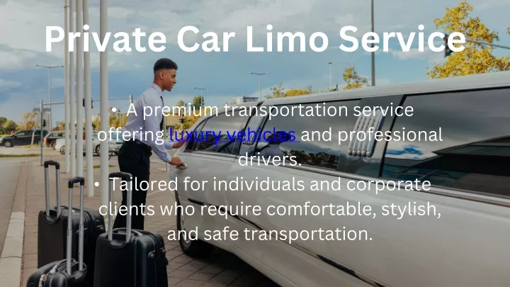 private car limo service