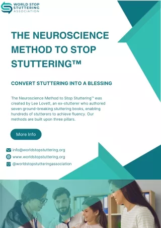 the neuroscience method to stop stuttering