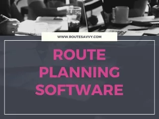 route management software
