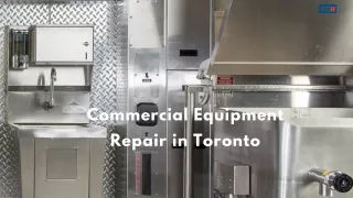 Commercial Equipment Repair in Toronto