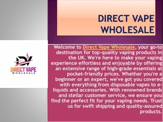 Direct Vape Wholesale