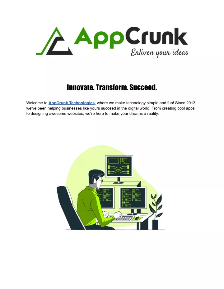 PPT - Unlocking Your Digital Potential_ AppCrunk Technologies ...