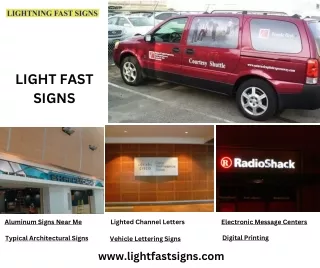 light fast signs