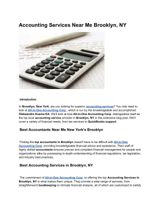 Accounting Services Near Me Brooklyn, NY (1)