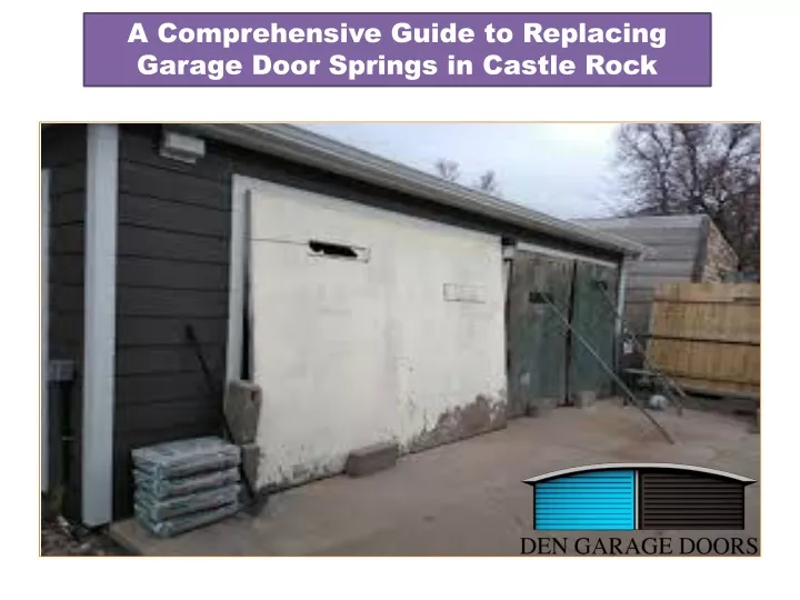 a comprehensive guide to replacing garage door