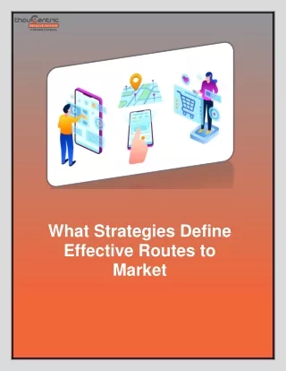 What Strategies Define Effective Routes to Market