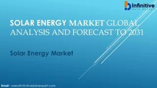 Solar Energy Market New Business Opportunities & Investment Research Report 2024