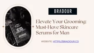 Elevate Your Grooming Must-Have Skincare Serums for Man