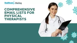 Physical Therapists Email List