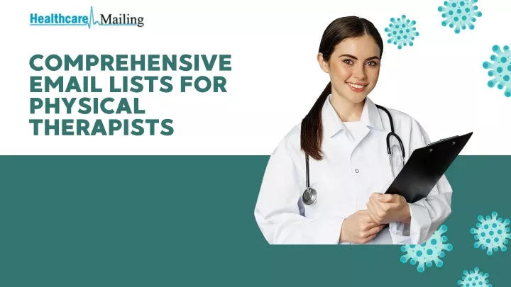 comprehensive email lists for physical therapists