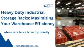 Heavy-Duty Storage Solutions The Best Industrial Racks for Your Warehouse