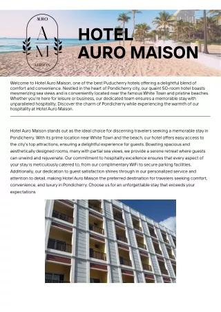 Hotel Auro Maison-PDF 1