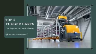 Top 5 Tugger Carts That Improve Your Work Efficency