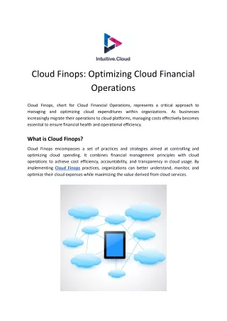 Cloud Finops