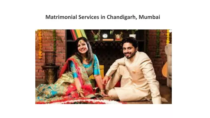 matrimonial services in chandigarh mumbai