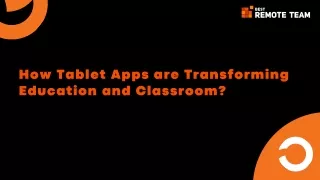 How Tablet Apps are Transforming Education and Classroom (1)