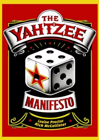 ✔pdf⚡  The Yahtzee Manifesto