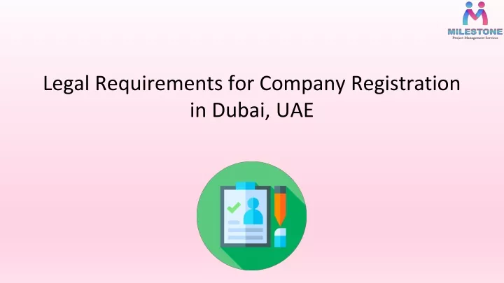 legal requirements for company registration in dubai uae