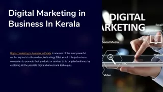 Revolutionizing Business in Kerala with Digital Marketing Strategies