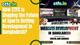 How CTFC is Shaping the Future of Sports Betting?