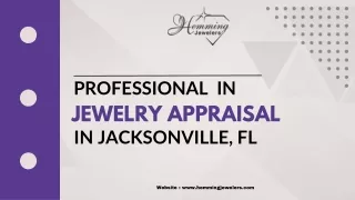 Professional Jewelry Appraisal in Jacksonville, FL