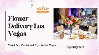 Flower Delivery Las Vegas