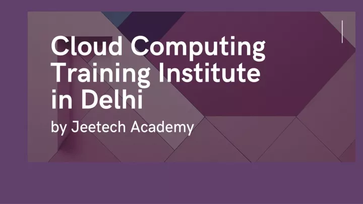 cloud computing training institute in delhi