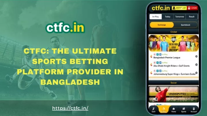 ctfc the ultimate sports betting platform