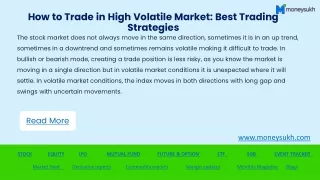how to trade in high volatile market best trading strategies